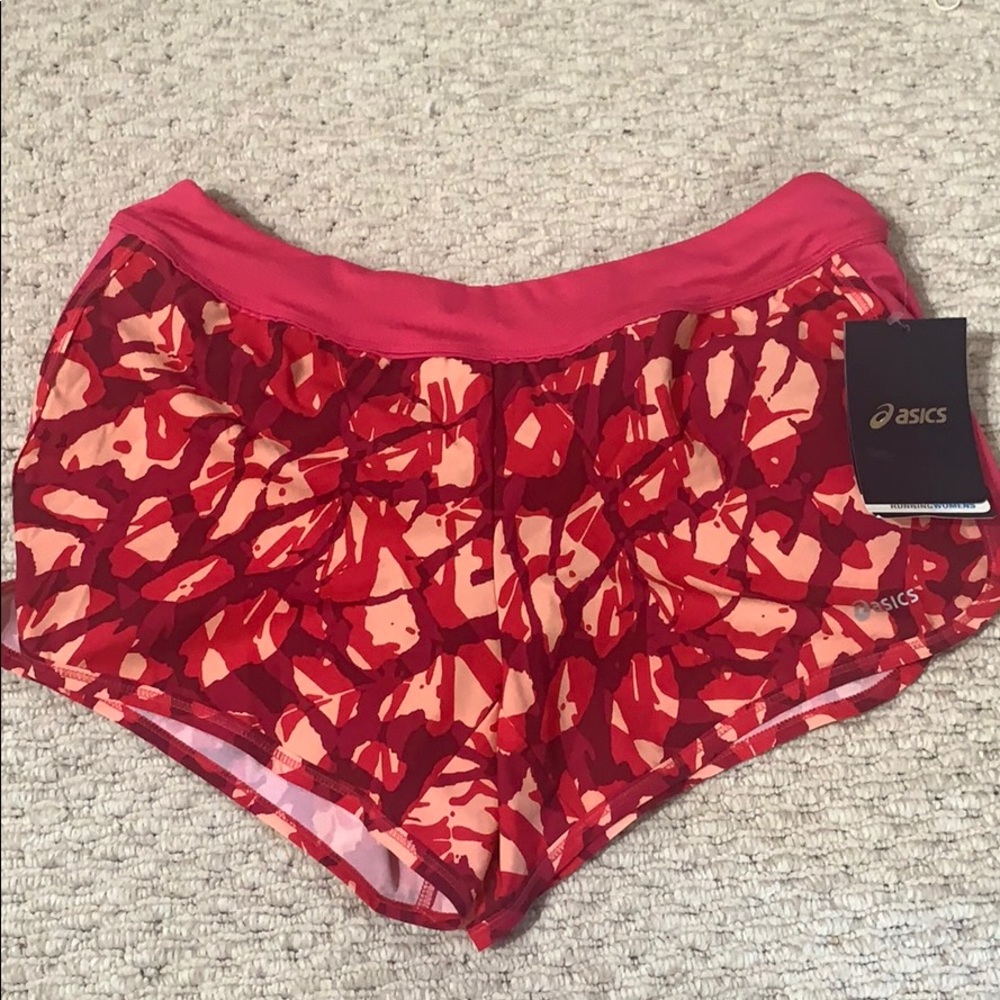 Asics athletic shorts NWT